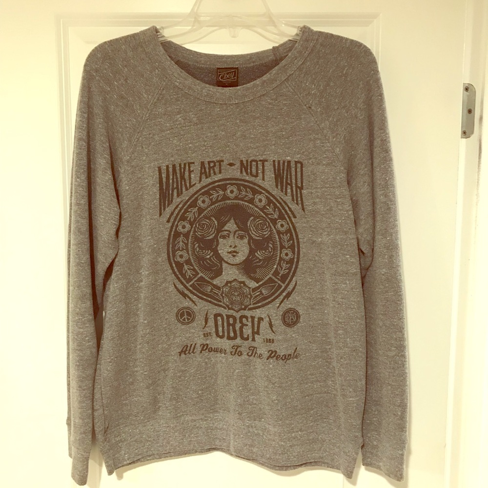 Make Art Not War Sweatshirt
